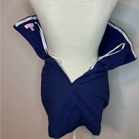 Lilly Pulitzer Navy Tube Dress! - Picture 2 of 5